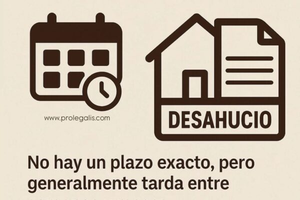Después de un juicio, ¿cuánto tarda el desahucio?